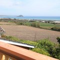 Ocean Colour Blue Holiday Cottage in Cornwall View from King Balcony