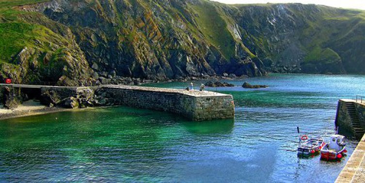 The harbour at Mullion Cove