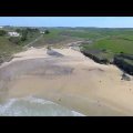 Aerial Video of Poldhu Cove