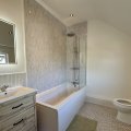 Bathroom at Dene House holiday cottage in Lizard