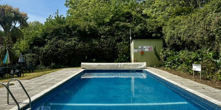 Swimming Pool at Trenance Farm Cottages