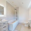 Bathroom at Dene House holiday cottage in Lizard